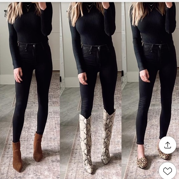 Abercrombie & Fitch The Jean Legging High Rise- Size 28; 6S - Picture 8 of 12